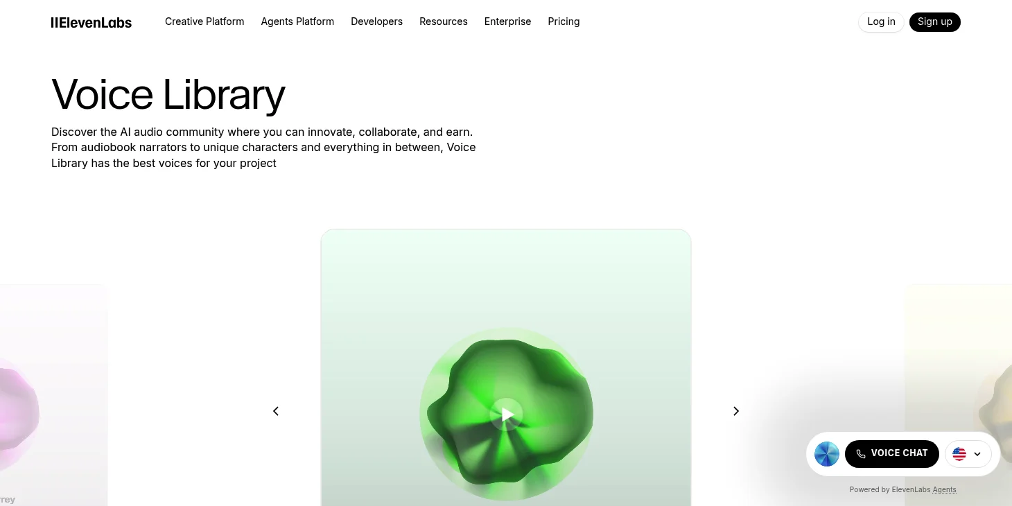 ElevenLabs deutsche Stimmenauswahl