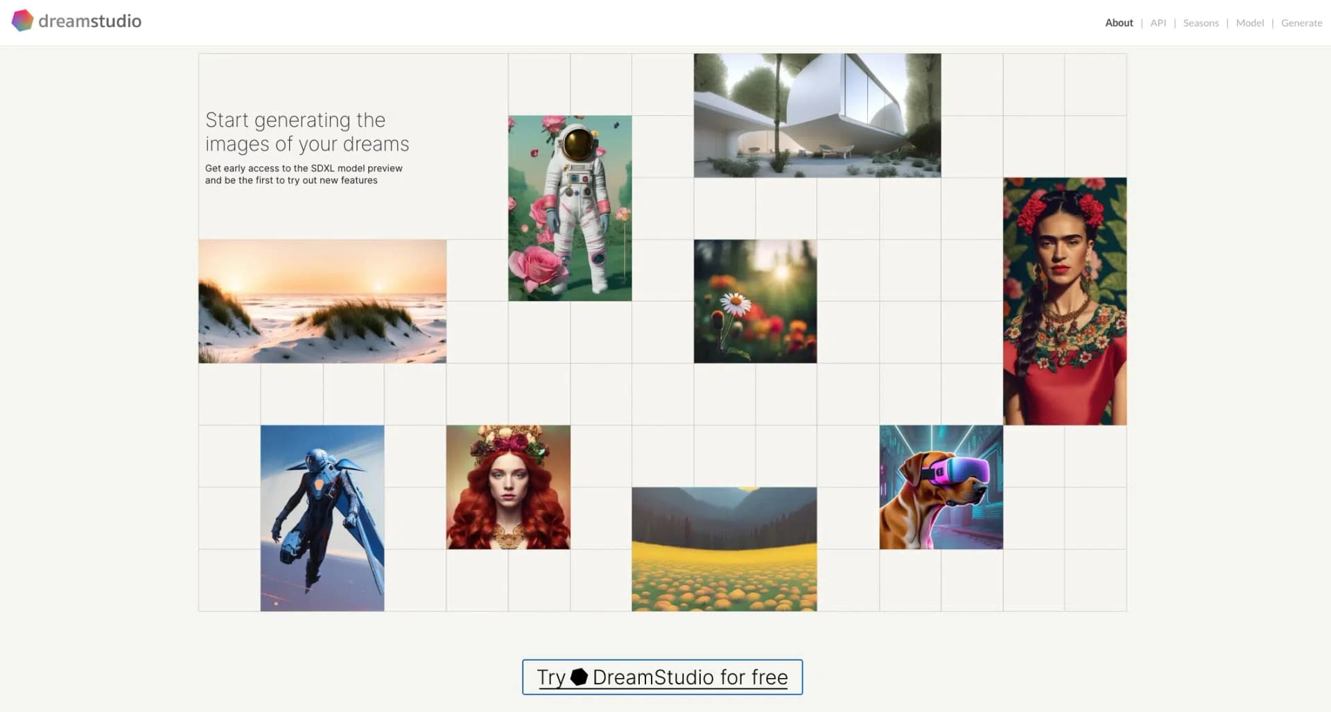 Stability.ai Dream Studio