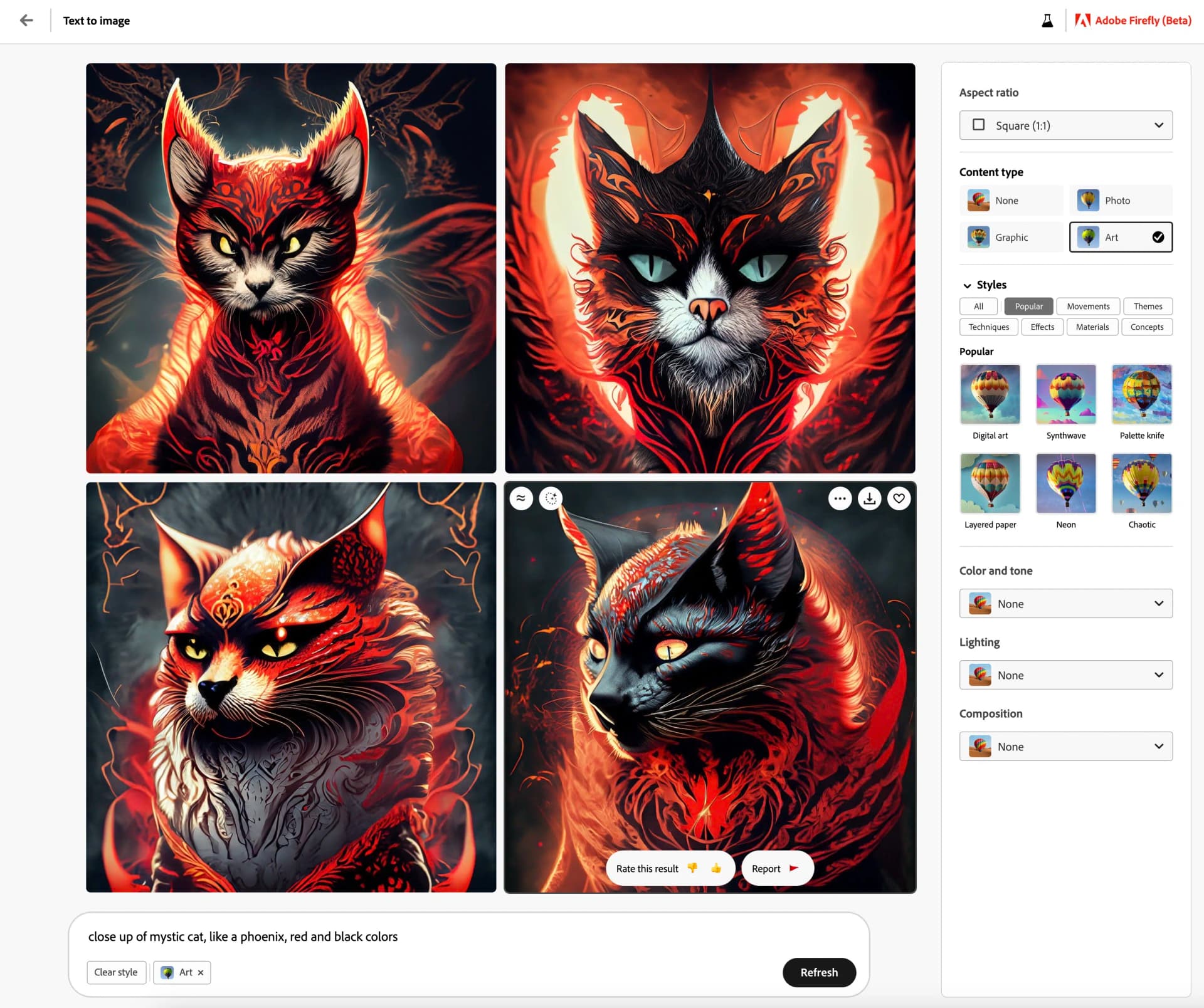 Adobe Firefly Usability
