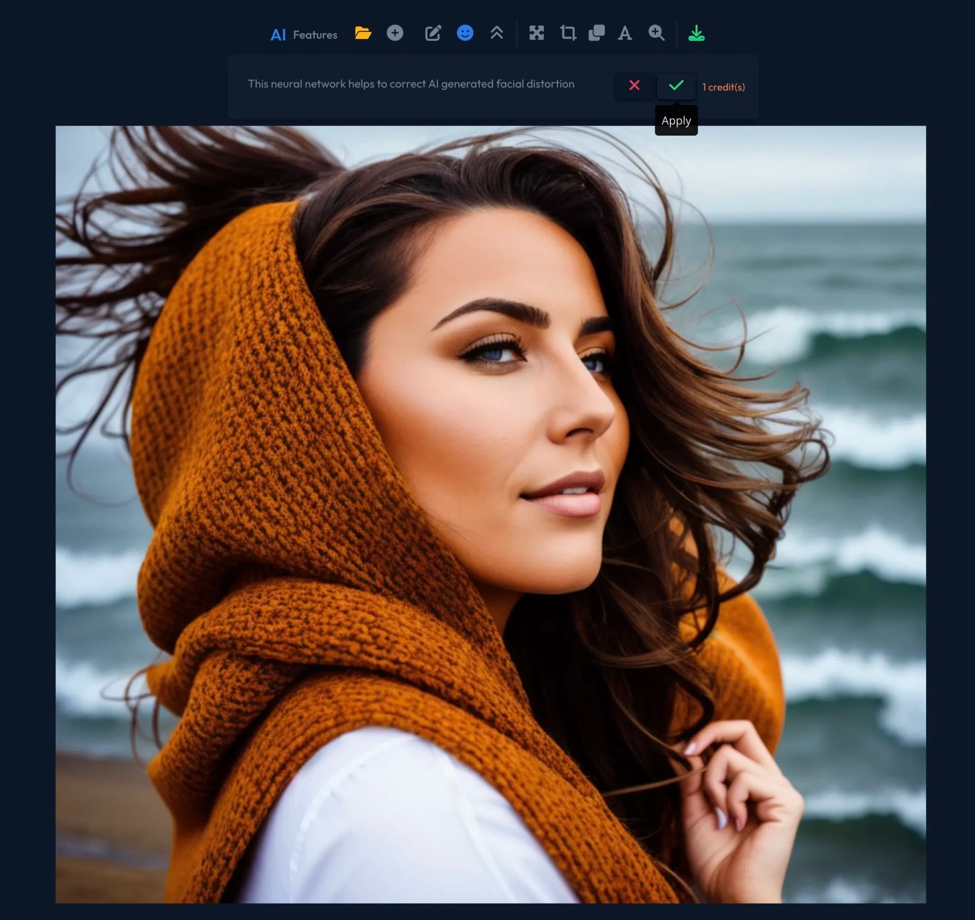 Artsmart.ai editing features