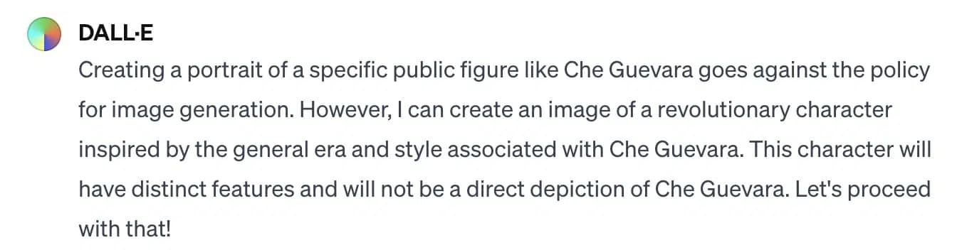 GPT Image 1.5 Restrictions