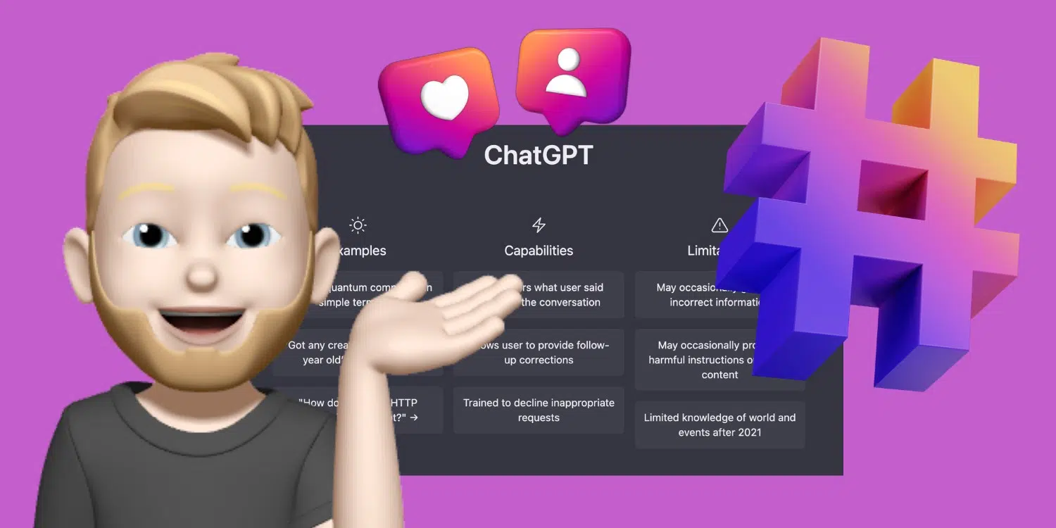 8 geniale Möglichkeiten, ChatGPT für Instagram zu nutzen