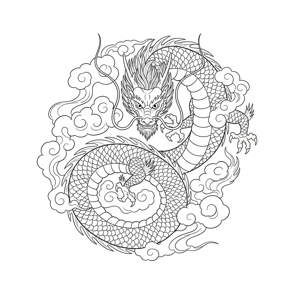 Line Art Illustration Original